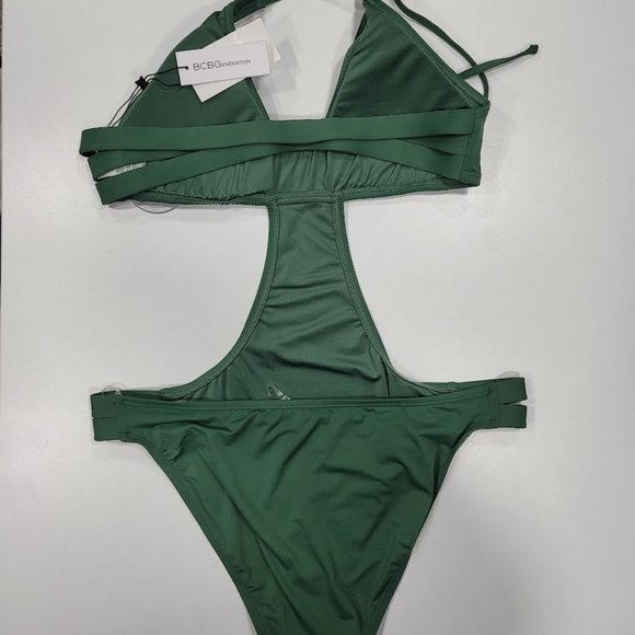 BCBGeneration Monokini One Piece Swimsuit Size Large - Picture 5 of 8